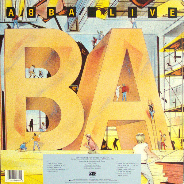 Release: Live-Vinyl-US-1986-81675-1, 7 81675-1 -2579704