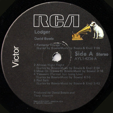 Release: Lodger-Vinyl-US-1981-AYL1-4234-1080661