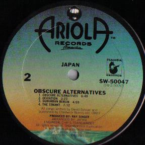 Obscure Alternatives