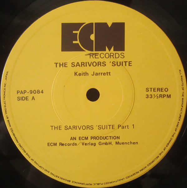 Master Release: The Survivors' Suite by Keith Jarrett