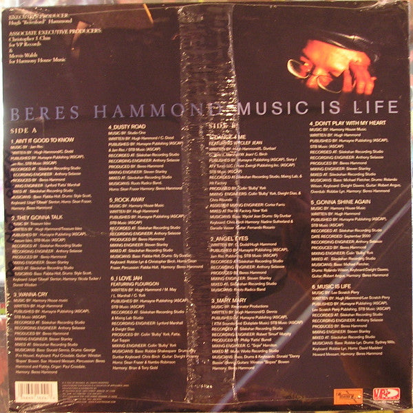 Master Release: Music Is Life by Beres Hammond