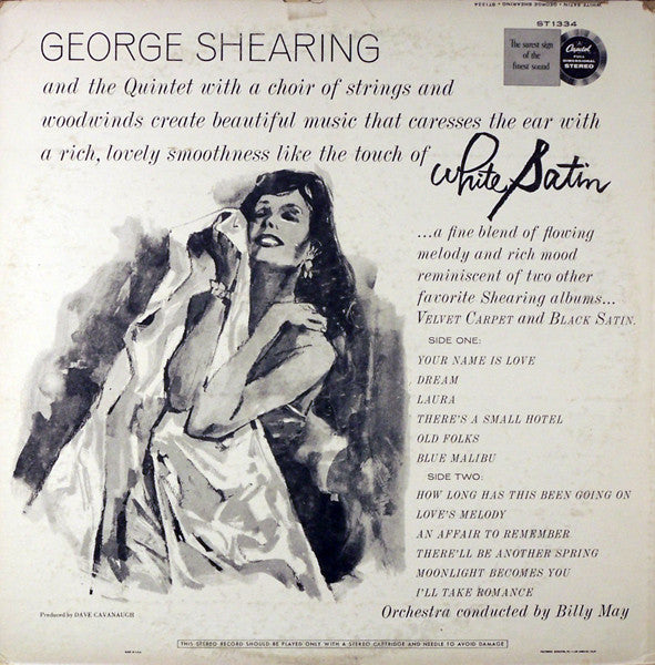 Master Release: White Satin by The George Shearing Quintet