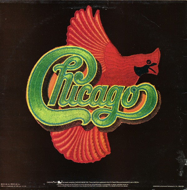 Release: Chicago VIII-Vinyl-UK-1975-69130, S 69130, CBS 69130-1613079
