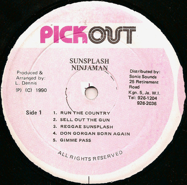 Master Release: Sunsplash by Ninjaman