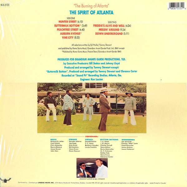 Master Release: The Burning Of Atlanta by The Spirit Of Atlanta