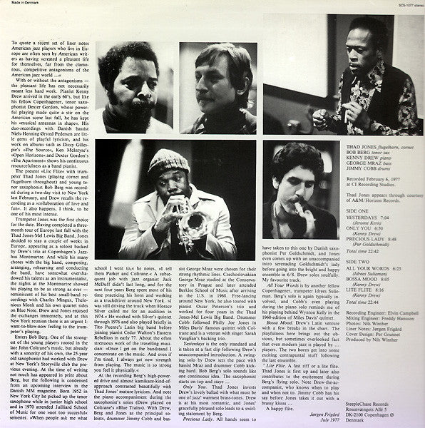 Release: Lite Flite-Vinyl-Denmark-1977-SCS-1077-2971909