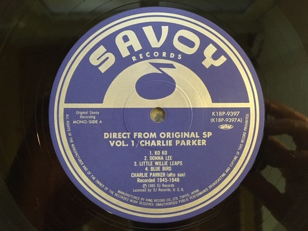 Master Release: Direct from Original SP Vol.1 by Charlie Parker
