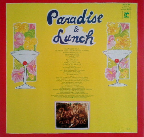 Release: Paradise And Lunch-Vinyl-Europe-None-REP 44 260, MS 2179-12933102