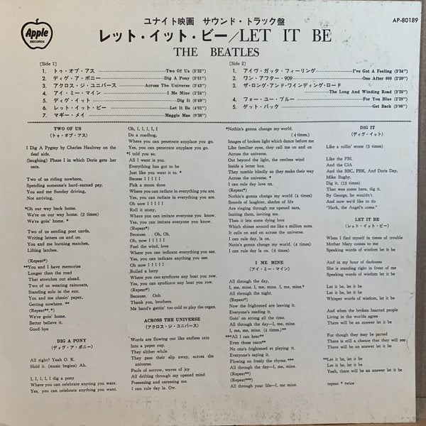 Let It Be