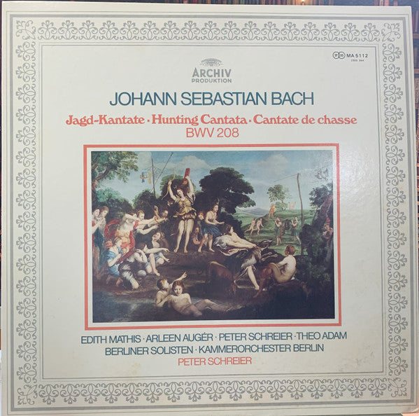 Jagd-Kantate = Hunting Cantata = Cantate De Chasse BWV 208