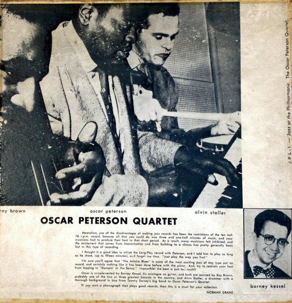 Master Release: The Oscar Peterson Quartet by The Oscar Peterson Quartet