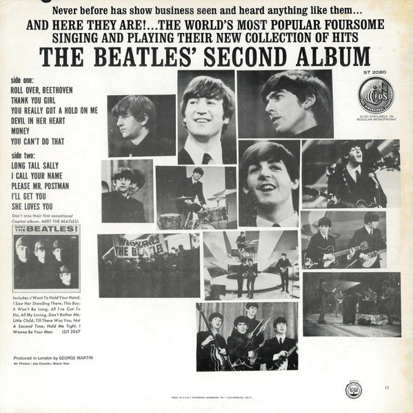 Release: The Beatles' Second Album-Vinyl-US-1973-ST 2080, ST-2080-14280552