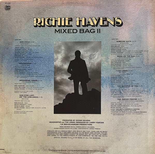 Release: Mixed Bag II-Vinyl-US-1974-SFS 6201-30728198