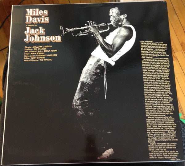 Master Release: Jack Johnson (Original Soundtrack Recording) by Miles Davis