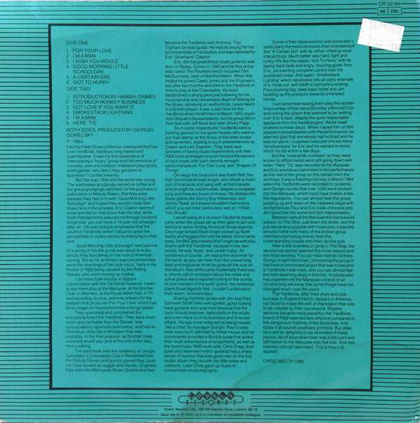 Release: Eric (Slow-Hand) Clapton-Vinyl-UK-None-CR 30194-10363758