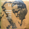 Clifford Brown And Max Roach - Study In Brown　スタディ・イン・ブラウン (Vinyl, LP, Album, Mono) Very Good (VG) / Very Good (VG)