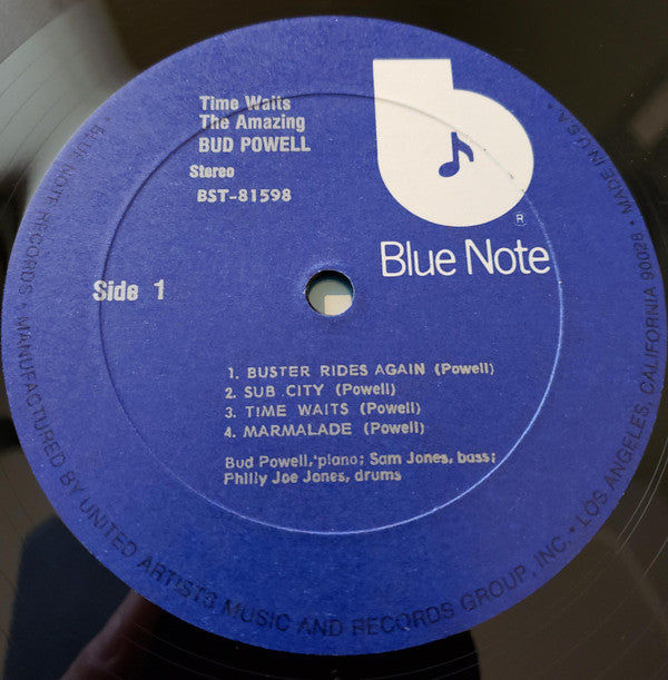 The Amazing Bud Powell - Time Waits