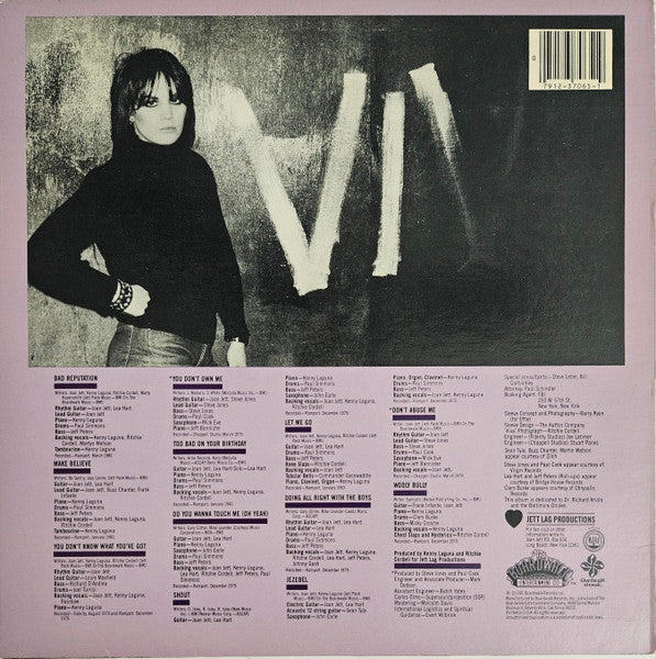 Release: Joan Jett-Vinyl-US-None-FW 37065-31496891