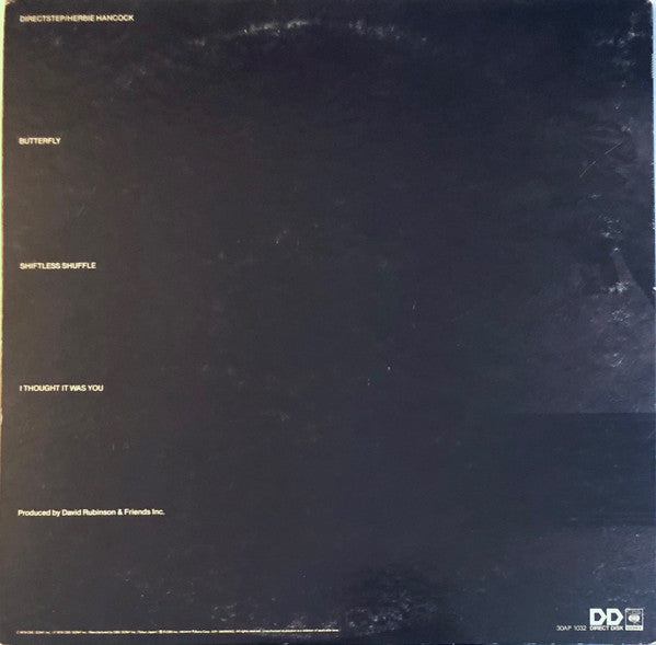 Release: Directstep = ダイレクトステップ-Vinyl-Japan-1979-30AP 1032-20587750