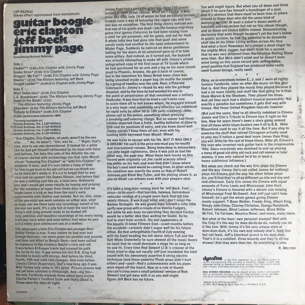 Release: Guitar Boogie-Vinyl-US-1971-LSP-4624(e)-13691906