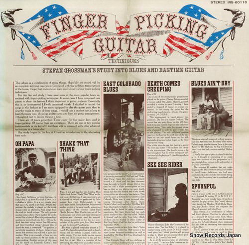 Master Release: Finger Picking Guitar Techniques by Stefan Grossman