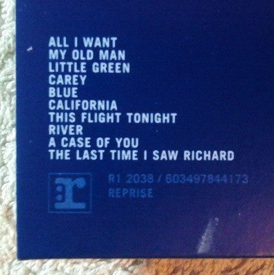 Master Release: Blue by Joni Mitchell