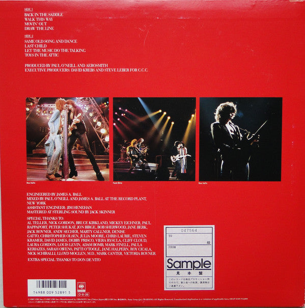 Master Release: Classics Live! II by Aerosmith