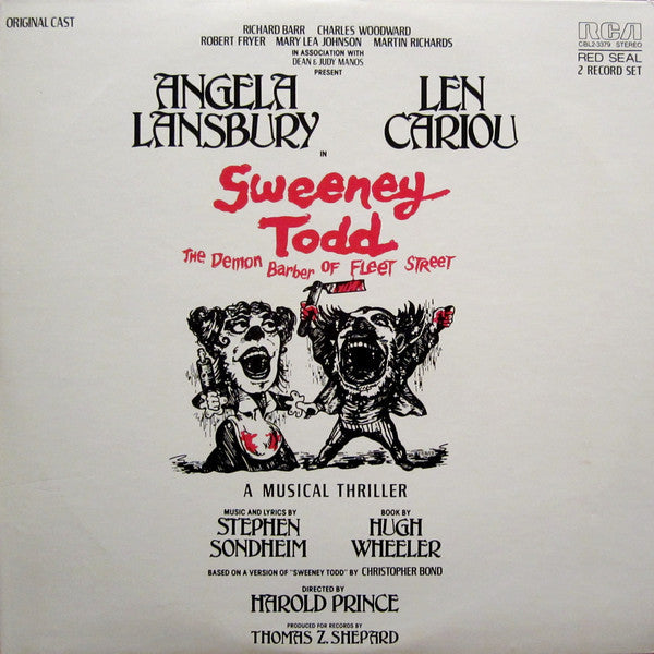 Master Release: Sweeney Todd: The Demon Barber Of Fleet Street (Original Cast) by Angela Lansbury