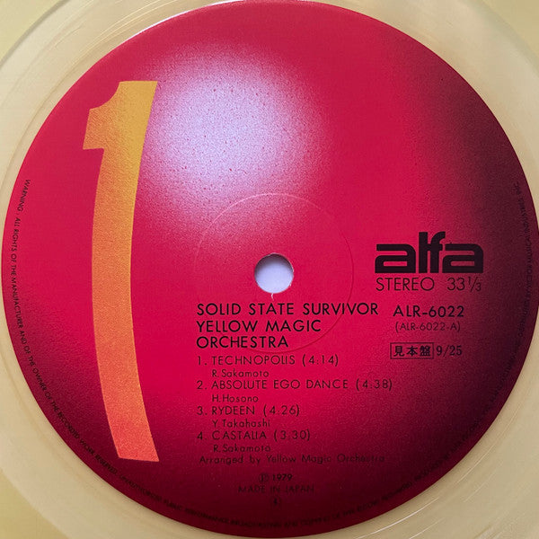 Solid State Survivor = ソリッド・ステイト・サヴァイヴァー