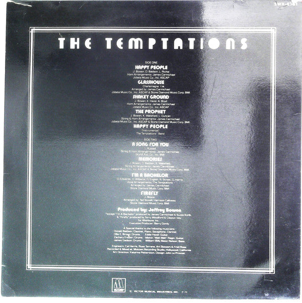 Master Release: A Song For You by The Temptations