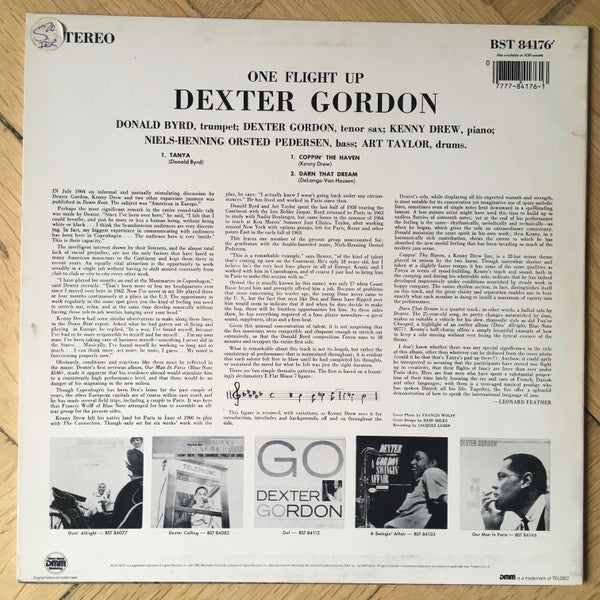 Master Release: One Flight Up by Dexter Gordon