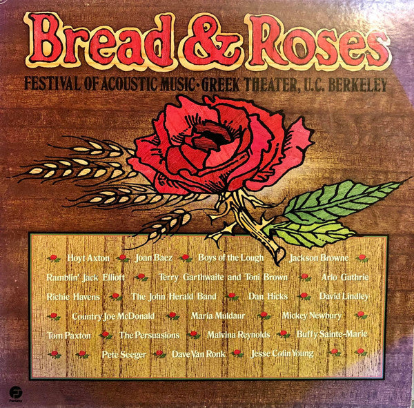 Release: Bread & Roses: Festival Of Acoustic Music-Vinyl-Japan-1979-VIP-9567-8-10193789