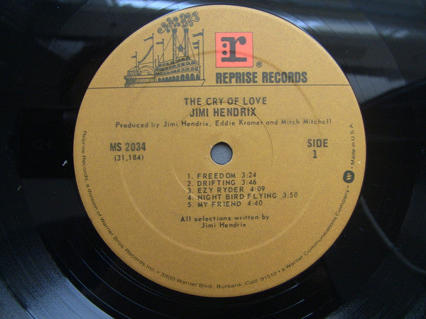 The Cry Of Love