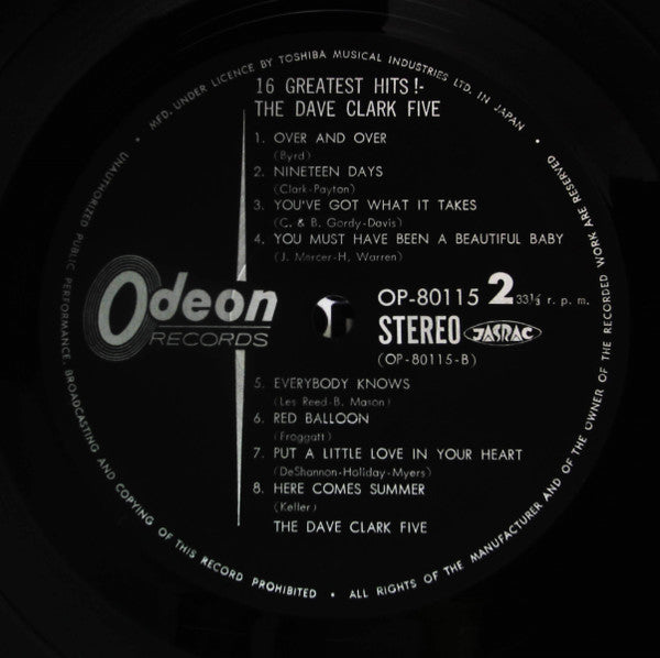 16 Greatest Hits!