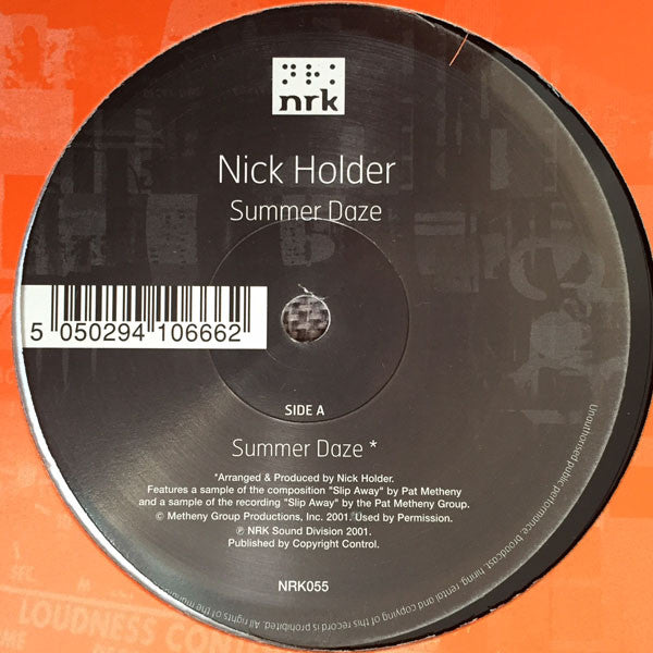 Release: Summer Daze-Vinyl-UK-2001-NRK 055-16845