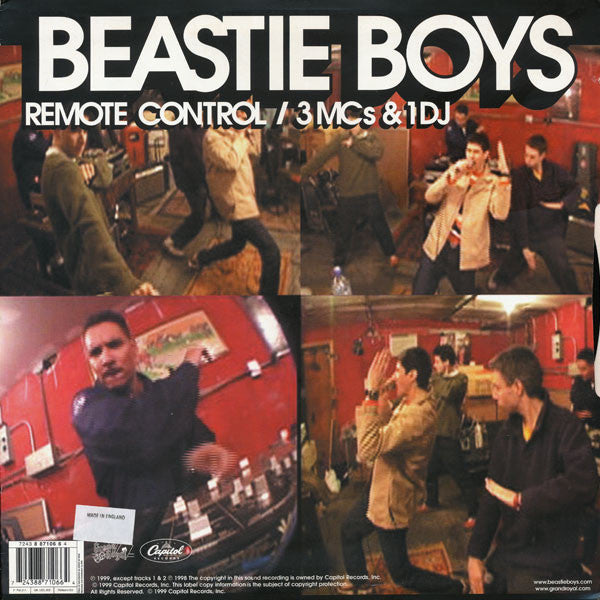 Master Release: Remote Control / 3 MCs & 1 DJ by Beastie Boys
