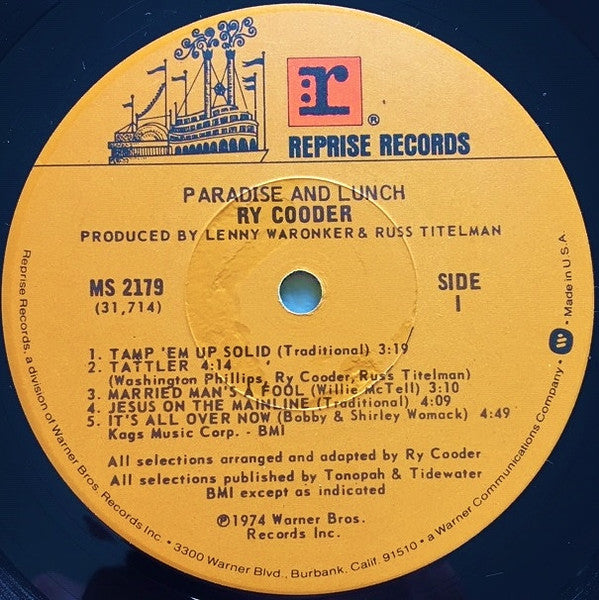 Paradise And Lunch