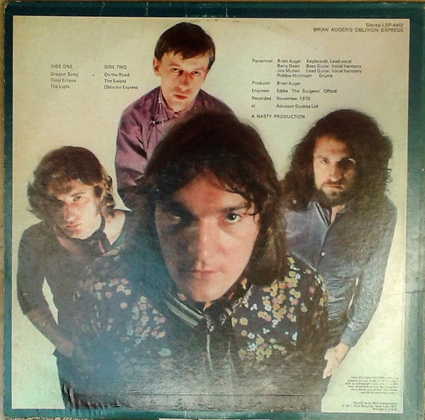 Master Release: Brian Auger's Oblivion Express by Brian Auger's Oblivion Express