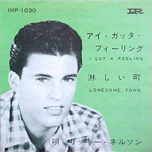 Release: Lonesome Town / I Got A Feeling-Vinyl-Japan-1960-IMP-10300-17779897