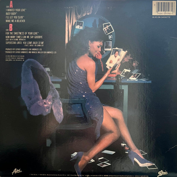 Release: Busy Body-Vinyl-US-1983-FE 39196-20986390
