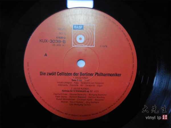 12 Cellisten Der Berliner Philharmoniker