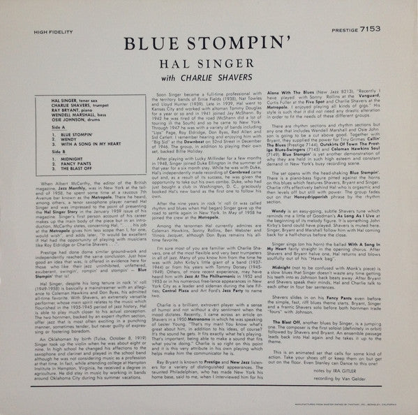 Blue Stompin'