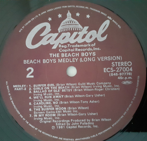 Master Release: Beach Boys Medley (Long Version) by The Beach Boys