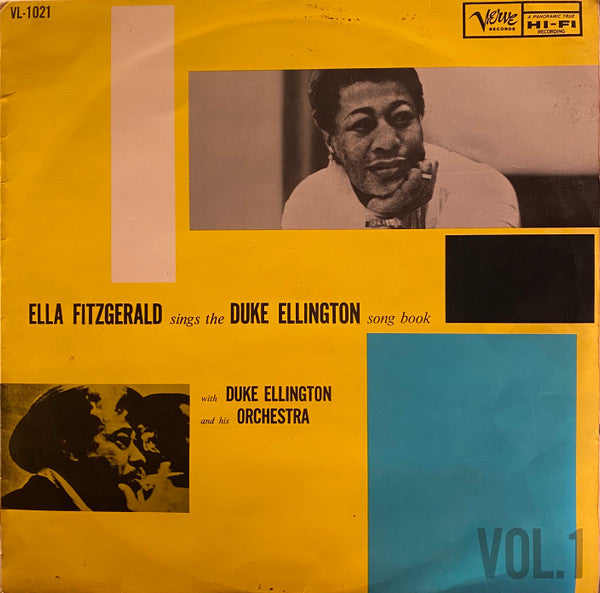 Release: Ella Fitzgerald Sings The Duke Ellington Song Book, Volume One-Vinyl-Japan-1961-VL-1021-16615584