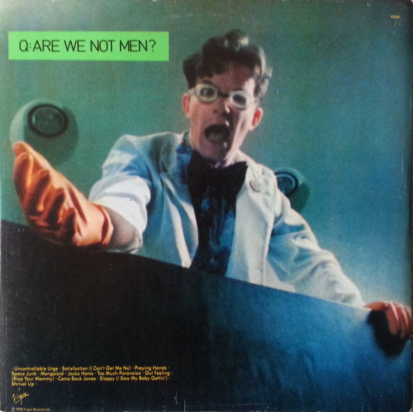 Release: Q: Are We Not Men? A: We Are Devo!-Vinyl-UK-1978-V2106, V 2106-49448