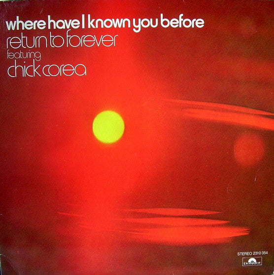 Release: Where Have I Known You Before-Vinyl-US-1974-PD 6509-14900478