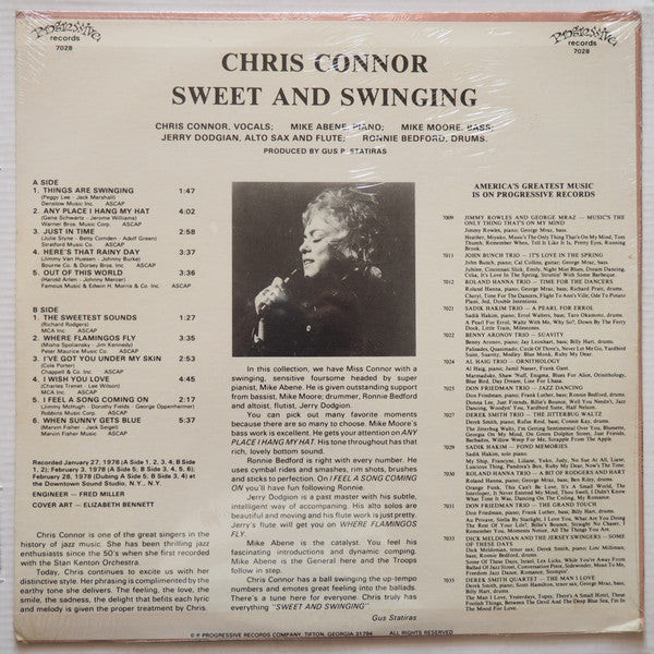 Release: Sweet And Swinging-Vinyl-US-1978-7028-11938867