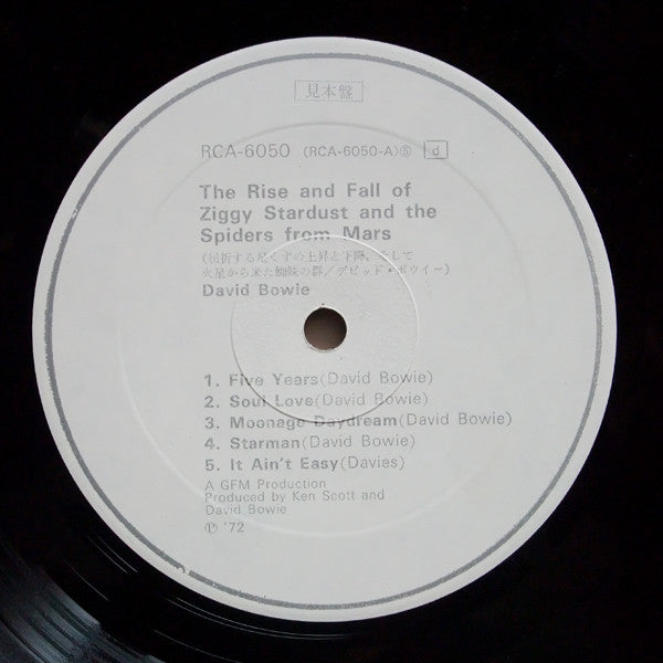 Release: The Rise And Fall Of Ziggy Stardust And The Spiders From Mars-Vinyl-Japan-1972-RCA - 6050-11962918