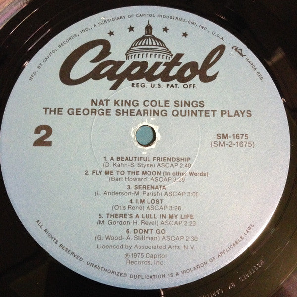 Nat King Cole Sings / George Shearing Plays