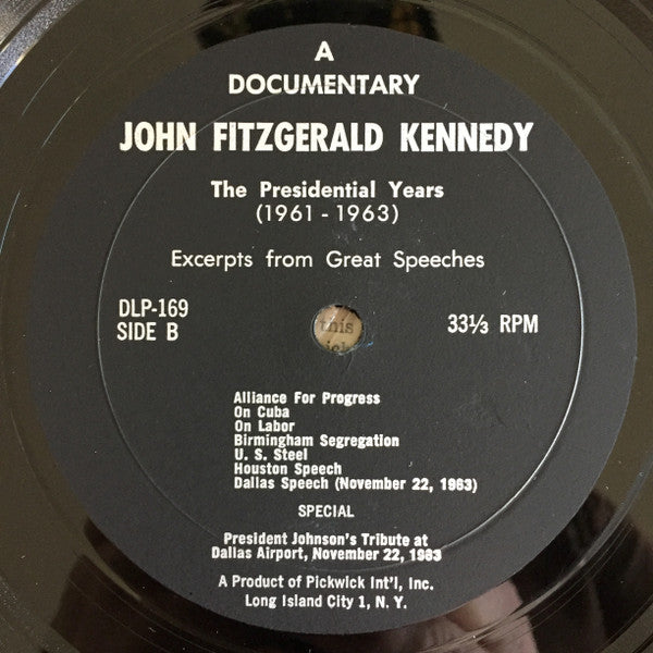 Master Release: The Presidential Years (1960-1963) by John F. Kennedy